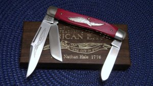 Schrade Walden Cut. E3 USA (Parker) Nathan Hale 