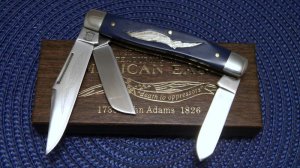 Schrade Walden Cut. E2 USA (Parker) John Adams 