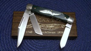 Schrade Walden Cut. E4 USA (Parker) Thomas Jefferson 