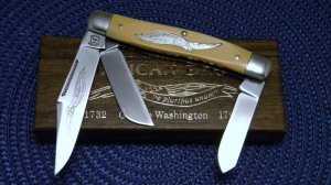 Schrade Walden Cut. E5 USA (Parker) George Washington 