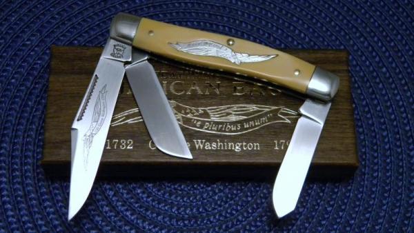Schrade Walden Cut. E5 USA (Parker) George Washington Schrade Walden Cut. E5 USA (Parker) George Washington