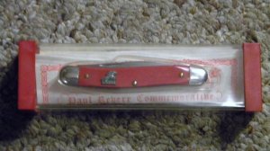 Schrade Walden Cutlery PR2 USA Paul Revere Commemorative Limited Edition Stockman Knife - NIB