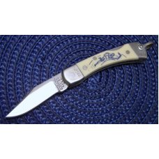 Schrade + USA 511-SC Los Angeles Olympics Scrimshaw Lockback Knife c. 1984 - NIB Schrade + USA 511-SC Los Angeles Olympics Scrimshaw Lockback Knife c. 1984 - NIB