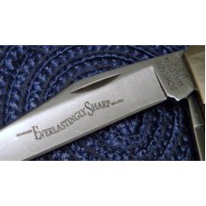 Schrade Walden USA (Taylor Cutlery) Amber Bone SWAJB54 Everlastingly Sharp Trapper Knife - NIB Schrade Walden USA (Taylor Cutlery) Amber Bone SWAJB54 Everlastingly Sharp Trapper Knife - NIB