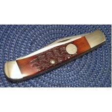 Schrade Walden USA (Taylor Cutlery) Amber Bone SWAJB54 Everlastingly Sharp Trapper Knife - NIB Schrade Walden USA (Taylor Cutlery) Amber Bone SWAJB54 Everlastingly Sharp Trapper Knife - NIB