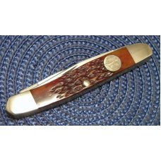Schrade Walden USA (Taylor Cutlery) Amber Bone SWAJB247 Everlastingly Sharp Muskrat Knife - NIB Schrade Walden USA (Taylor Cutlery) Amber Bone SWAJB247 Everlastingly Sharp Muskrat Knife - NIB