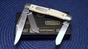Craftsman USA 95044 (Schrade Made) Delrin Stockman Knife - NIB