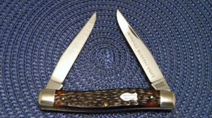 Schrade NY USA Delrin 787 Improved Muskrat Knife