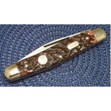 Boker Solingen Germany Tree Brand Classic Bone 7474B Stockman Knife c..1970's - NIB