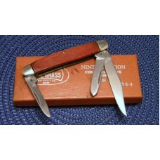 Blue Grass USA Wood BG-9 Stockman Knife 9Th Edition Blue Grass Commemorative- NIB Blue Grass USA Wood BG-9 Stockman Knife 9Th Edition Blue Grass Commemorative- NIB