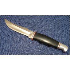 Case XX Stainless USA 1965-69 Black Composition #400 Cheyenne Fixed Blade Sheath Knife - NIB Case XX Stainless USA 1965-69 Black Composition #400 Cheyenne Fixed Blade Sheath Knife - NIB