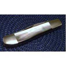 American Blade Chatt. TN. (Parker) Japan Black Pearl 689-3 Stockman Knife c.1984 - NIB
