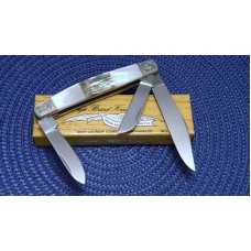 Parker Cut. Co. Japan Abalone/Pearl Christmas 1983 1002-MOP Stockman Knife - NIB Parker Cut. Co. Japan Abalone/Pearl Christmas 1983 1002-MOP Stockman Knife - NIB