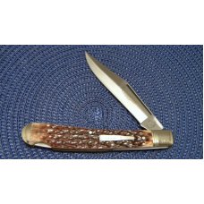 Remington UMC USA 1992 Genuine Bone R1253 Silver Bullet Guide Lockback Knife - NIB Remington UMC USA 1992 Genuine Bone R1253 Silver Bullet Guide Lockback Knife - NIB