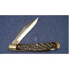 Remington UMC USA 1992 Genuine Bone R1253 Silver Bullet Guide Lockback Knife - NIB Remington UMC USA 1992 Genuine Bone R1253 Silver Bullet Guide Lockback Knife - NIB