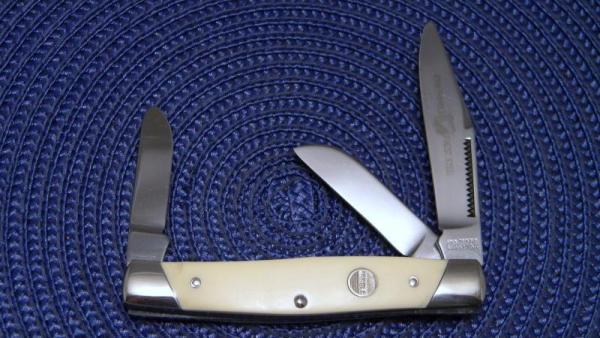 John Primble Belknap Inc. Delrin 5371I Stockman Knife John Primble Belknap Inc. Delrin 5371I Stockman Knife
