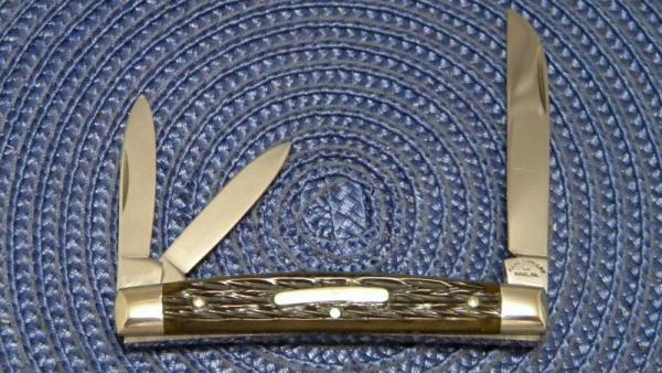 Kane Cutlery Co. Kane, PA (Germany) Bone Congress Whittler Knife - C.1990's Kane Cutlery Co. Kane, PA (Germany) Bone Congress Whittler Knife - C.1990's