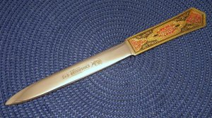 Bulldog Brand Solingen Germany Letter Opener for S & D Enterprises Maysville Kentucky