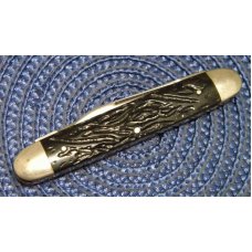 Aerial Cut. Mfg. Co. Marinette WIS. Rough Black Equal End Pen Knife c.1912-1950 Aerial Cut. Mfg. Co. Marinette WIS. Rough Black Equal End Pen Knife c.1912-1950