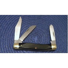 Schrade Cope USA Green Delrin Large Stockman Knife Schrade Cope USA Green Delrin Large Stockman Knife