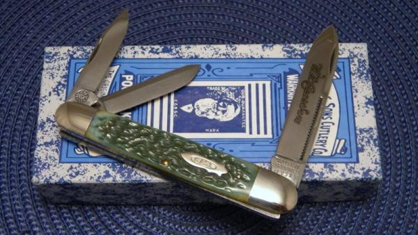 Case Classic 1990 Bone MB6391 Large Whittler Knife - NIB Case Classic 1990 Bone MB6391 Large Whittler Knife - NIB