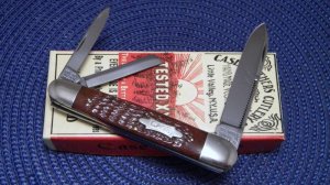 Case Classic 1990 Rogers Bone 6391 Large Whittler Knife - NIB