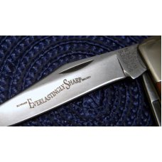 Schrade Walden USA (Taylor Cutlery) Amber Bone SWAJB54 Everlastingly Sharp Trapper Knife - NIB Schrade Walden USA (Taylor Cutlery) Amber Bone SWAJB54 Everlastingly Sharp Trapper Knife - NIB