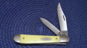 Case XX SS USA 3 Dot (1987) Yellow 3249 Copperhead Knife