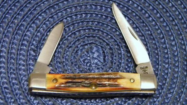 Case XX SS USA 4 Dot (1986) Stag 52033 SSP Pen Knife Case XX SS USA 4 Dot (1986) Stag 52033 SSP Pen Knife