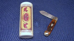 Great Eastern Cutlery Titusville, PA 2010 Desert Sand Jig Bone 252110 EOJ Easy Open Jack Knife