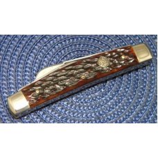 Battle Axe Brand Hickey & Shouse Germany Bone Congress Whittler Knife Battle Axe Brand Hickey & Shouse Germany Bone Congress Whittler Knife
