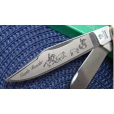 Hen & Rooster Solingen Germany Bertram Cutlery Bone 313-RPB/CR Cattle Rustler Stockman Knife - NIB Hen & Rooster Solingen Germany Bertram Cutlery Bone 313-RPB/CR Cattle Rustler Stockman Knife - NIB