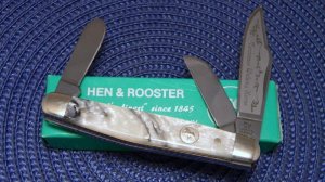 Hen & Rooster Solingen Germany Corelon 313-IQ/TW Tennessee Walking Horse Stockman Knife - NIB