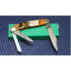 Hen & Rooster Solingen Germany Pumpkin Seed Corelon 353C-PS/M Little Mustang Whittler Knife - NIB Hen & Rooster Solingen Germany Pumpkin Seed Corelon 353C-PS/M Little Mustang Whittler Knife - NIB