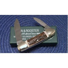Hen & Rooster Solingen Germany Bertram Cutlery Rostfrei 102 DS Baby Butterbean Canoe Knife - NIB Hen & Rooster Solingen Germany Bertram Cutlery Rostfrei 102 DS Baby Butterbean Canoe Knife - NIB
