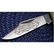 Russell USA Commemorative Issue 1875-1975 Delrin Barlow Knife - NIB Russell USA Commemorative Issue 1875-1975 Delrin Barlow Knife - NIB
