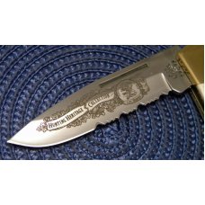 Case XX USA 2004 Bone 59L SS NAHC Hunting Heritage Collection Lockback Knife & Pouch - NIB