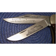 Case XX USA 3 Dot (1987) Wood 6265 SAB Folding Hunter Knife - NIB
