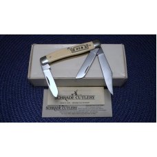 Schrade USA SC505 Scrimshawed Delrin Stockman Knife c.1984 - NIB Schrade USA SC505 Scrimshawed Delrin Stockman Knife c.1984 - NIB