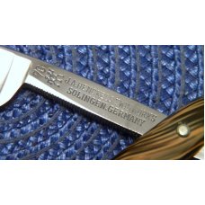 J.A. Henckels Twin Works Solingen Germany #76 Fancy Handle Straight Razor in Box J.A. Henckels Twin Works Solingen Germany #76 Fancy Handle Straight Razor in Box