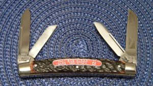 Kissing Crane Robt Klass Solingen Germany Bone Hand Forged Congress Knife 140th Anniv. 1834-1974