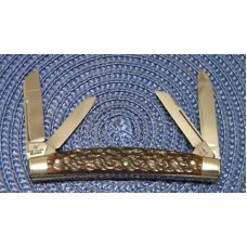 Kissing Crane Robt Klass Solingen Germany Bone Hand Forged Congress Knife 140th Anniv. 1834-1974