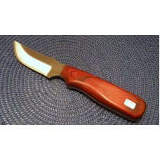 Anza Knives Custom Made from a File Model F-5 Wood Utility Fixed Blade Sheath Knife c.2002