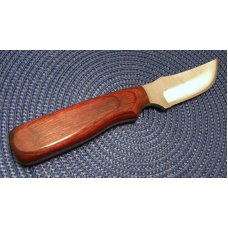 Anza Knives Custom Made from a File Model F-5 Wood Utility Fixed Blade Sheath Knife c.2002