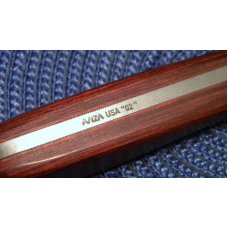 Anza Knives Custom Made from a File Model F-5 Wood Utility Fixed Blade Sheath Knife c.2002