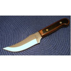 Camillus New York USA Wood Fixed Blade Sheath Knife Camillus New York USA Wood Fixed Blade Sheath Knife