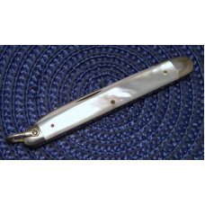 E Bruckmann Solingen Germany Pearl 2 Blade Fob or Pen Knife - C. 1891-1956