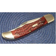 Case XX SS USA 5 Dot (1985) Wood 6265 SAB Folding Hunter Knife Case XX SS USA 5 Dot (1985) Wood 6265 SAB Folding Hunter Knife