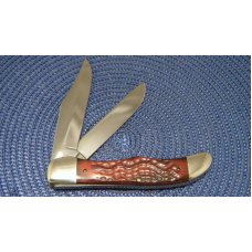 Case XX USA 5 Dot (1985) Wood 6265 SAB Folding Hunter Knife Case XX USA 5 Dot (1985) Wood 6265 SAB Folding Hunter Knife