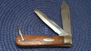 Case XX USA 10 Dot (1980) Walnut 12031L Electrician Knife